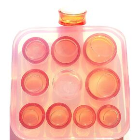 5 Pair Resin Mold Double Flare Ear Gauge, 16mm to 25mm, Crafts Mold for Casting Body Stretching Jewelry in Saudi Arabia