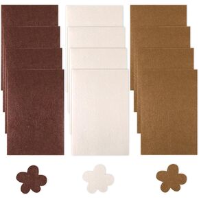 12 Pcs Felt Sheets for Crafts 7.8"×11.8" Felt Fabric Sheets DIY Felt Sheets 1 mm Thick Soft Felts Fabric Sheet Wool Felts Sheet Non-Woven Patchwork Material for Crafts, Sewing（3 Assorted Colors） in Saudi Arabia