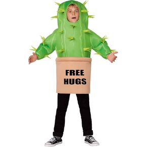 الروح عيد الهالوين الأطفال الحرة العناق زي الصبار | أزياء هالوين مضحك | ملابس أطفال مضحكة صبار in Kuwait