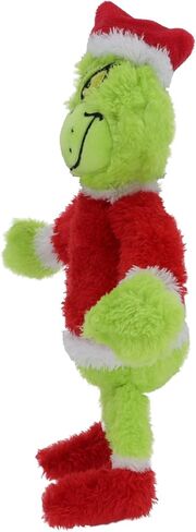 الأديان 10 "لعبة عيد الميلاد الخضراء Monster Plush Toy-دمية حيوانية محشوة بالأولاد والبنات ، مثالية لزخارف عيد الميلاد والهدايا (Red-B) in Kuwait