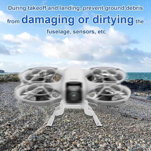 معدات الهبوط لـ DJI Neo بدون طيار ، امتدادات قابلة للطي الساقين ، حامي حماية وقائي للملحقات DJI بدون طيار in Kuwait
