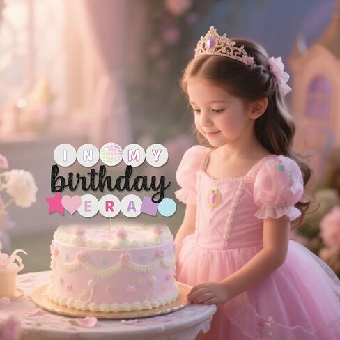 In My Birthday Era Cake Topper In My Birthday Era Decorations Girl Cake Decorations in Saudi Arabia