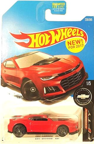 Hot Wheels 2017 Camaro Fifty 2017 Camaro ZL1 220/365, Red in Saudi Arabia