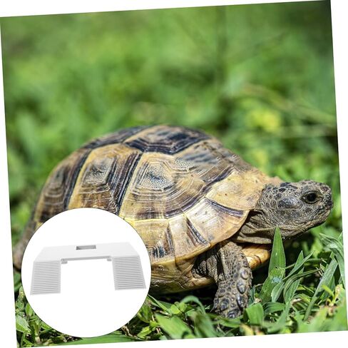 MERRYHAPY Stable Lightweight Turtle Basking Platform Multi-Functional Turtle Tank Supply Climbing Ramp for Reptiles Aquarium Floating Decor for Tanks in Saudi Arabia