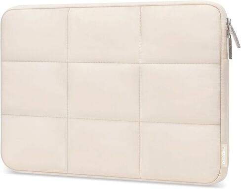 MOSISO Compatible with MacBook Air 13 inch Case 2025-2022 M4 A3240 M3 A3113 M2 A2681, Plastic Hard Shell&Keyboard Cover&Screen Film&Type C for MacBook Air 13.6 inch Case&Quilted Bag, Beige&Sand in Saudi Arabia