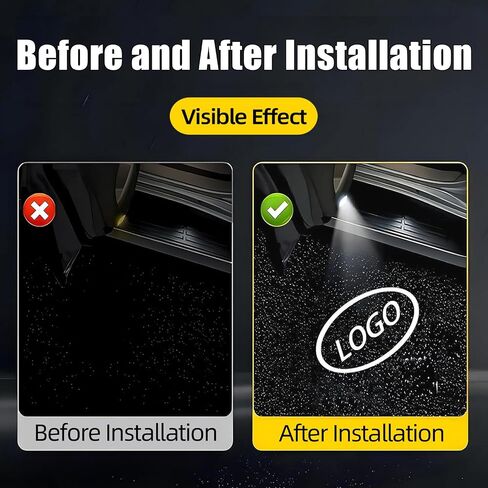 2pcs لا تتلاشى أبدًا من أضواء باب السيارة شعار توافق مع LS/ES/IS/LX/RX/GS/GX/RC/UX ، مصباح الظل الأشباح ثلاثية الأبعاد in Kuwait