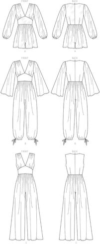 McCall Pattern Company McCall's Women's Jumpsuit and Romper Sewing Patterns, Sizes 6-14 in Saudi Arabia