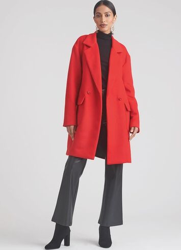 Simplicity Misses' Relaxed Fit Lined Coat Guild Sewing Pattern Packet, Sizes 18-20-22-24-26, Multicolor in Saudi Arabia