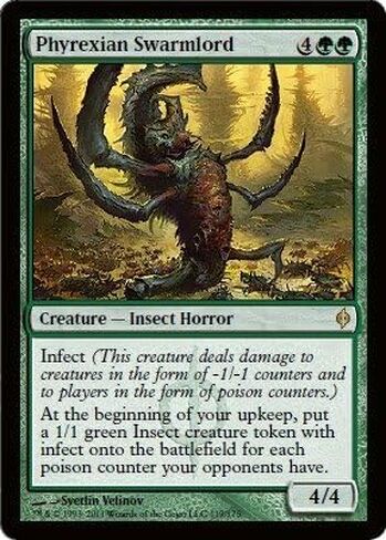 السحر: The Gathering - Phyrexian Swarmlord - Phyrexia الجديد in Saudi Arabia