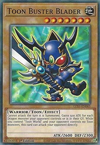 Toon Buster Blader - LDS1 -EN065 - Common - الإصدار الأول in Saudi Arabia