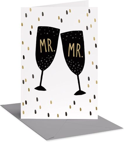 American Greetings Wedding Card for Two Grooms (Here's To Your Day) in Saudi Arabia