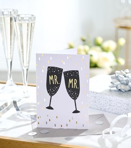 American Greetings Wedding Card for Two Grooms (Here's To Your Day) in Saudi Arabia