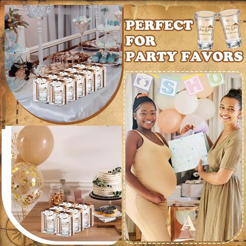Roshtia 24 Sets Cowboy Baby Shower Favors للضيوف بوي Girl Gifts تشمل القليل in Kuwait