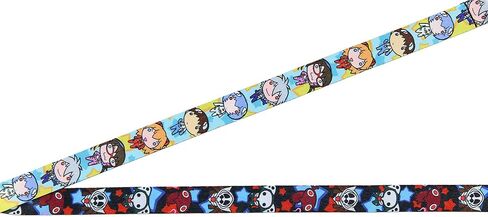 Neon Genesis Evangelion Lanyard 4th Angel ID Badge Holder w/Shinji Rubber Pendant and Collectible Sticker in Saudi Arabia