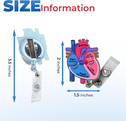 EKG Buddy's 5 Card Interpretation Badge Kit- Doubled Sided Nurse ECG Cards and Heart Phlebotomy Badge Reel for Rhythm Cheat Sheet, ACLS Medical Cardiac Reference and Nursing Student Gift Accessories in Saudi Arabia