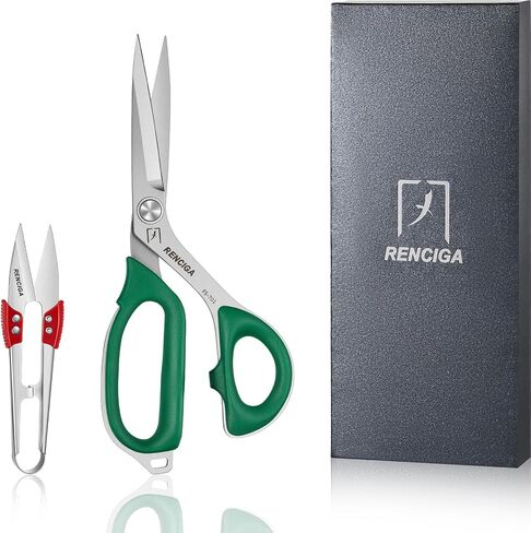 Fabric Scissors Tailor Sewing Shears Heady Duty Multi-Purpose Integral Molding Scissors for Fabric Cutting Leather Dressmaking Comfort Grip Professional Sharp Cloth Scissor Crafting (10 Inch) in Kuwait