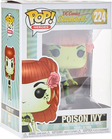 فونكو بوب! الأبطال: DC Bombshells Poison Ivy Figure in Saudi Arabia