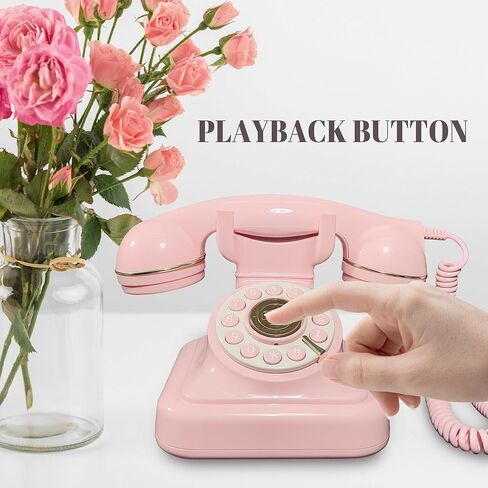 هاتف زفاف ضيف الصوت ، سجل ذاكرة 32 جيجابايت رسائل صوتية مخصصة ، وحدة تخزين قابلة للتعديل ، مناسبة لجميع أنواع الحفلات (Cream Color+Sign) in Kuwait