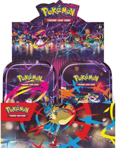Pokemon TCG: Mega Evolutions Mega Heroes Mini Tin Display (10 علب) in Saudi Arabia