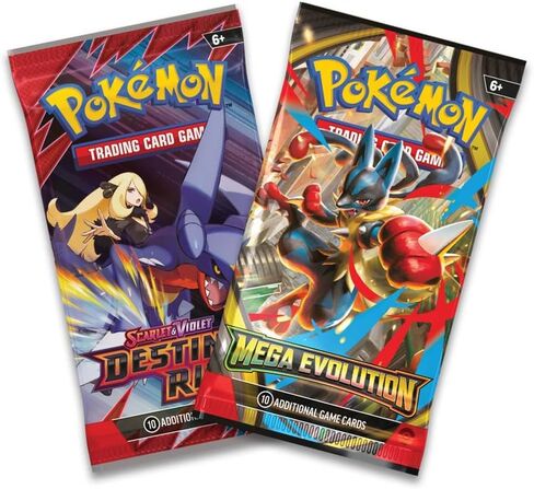 Pokemon TCG: Mega Evolutions Mega Heroes Mini Tin Display (10 علب) in Saudi Arabia