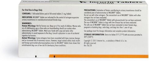 (Estriol) Tablets for Dogs, 1-mg, 30 tablets in Saudi Arabia