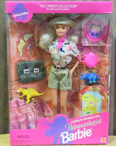 Barbie Doll Paleontologist Edition Blond - The Career Collection in Saudi Arabia