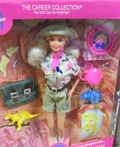 Barbie Doll Paleontologist Edition Blond - The Career Collection in Saudi Arabia