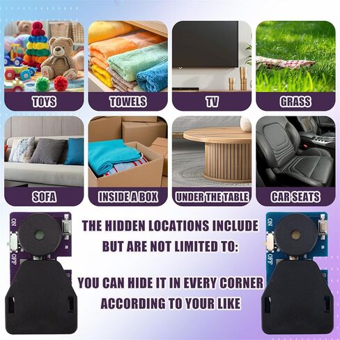 6 حزمة صانع الضوضاء الكريكيت مزحة ، مربع مزحة الصوت الخفي مع 6 أصوات مزعجة مضحكة جهاز الصفير لعبة هفوة للبالغين للأطفال الاطفال مدرسة المنزل وحفلات (الأرجواني+ الأزرق) in Kuwait