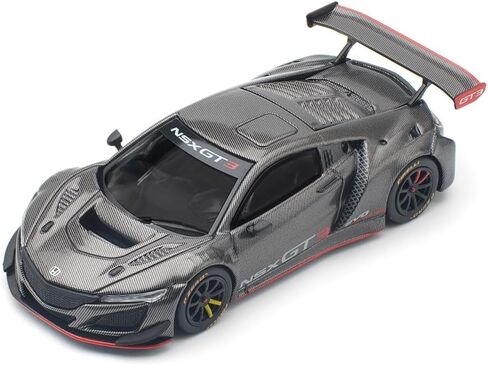 Diecast Collectibles Model Car Compatible with Pop Race 1:64 Honda NSX GT3 EVO22 Carbon Edition PR640159 in Saudi Arabia