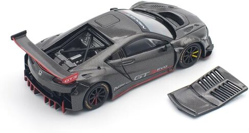 Diecast Collectibles Model Car Compatible with Pop Race 1:64 Honda NSX GT3 EVO22 Carbon Edition PR640159 in Saudi Arabia