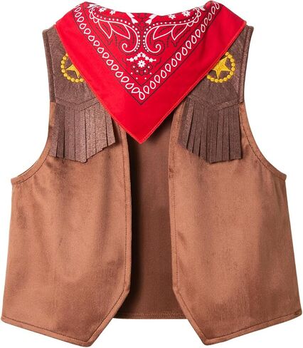 Lxkikmmm Western Cowboy Style Costume Stest 'Stest & Bandana Set in Kuwait