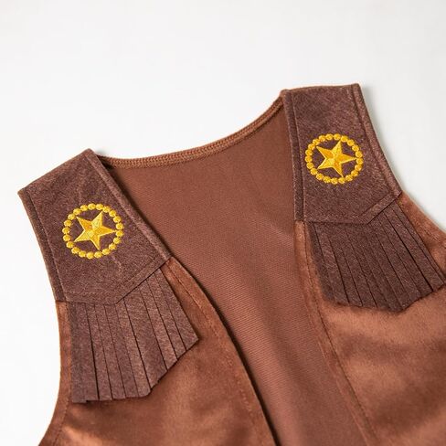 Lxkikmmm Western Cowboy Style Costume Stest 'Stest & Bandana Set in Kuwait