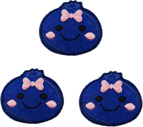 3 حزمة Reelfun Blueberry Fruit Fruitered الحديد على التصحيح in Saudi Arabia