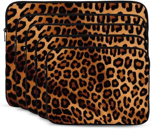 Cool Cheetah Leopard Laptop Sleeve 13 inch Shockproof Protective Computer Carrying Cover Water Resistant Computer Bag Laptop Case Briefcase Handbags Portable Laptop Bag Gifts for Men Women in Saudi Arabia