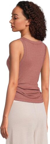Michael Stars Women's Ella Crop Tank, White in Kuwait