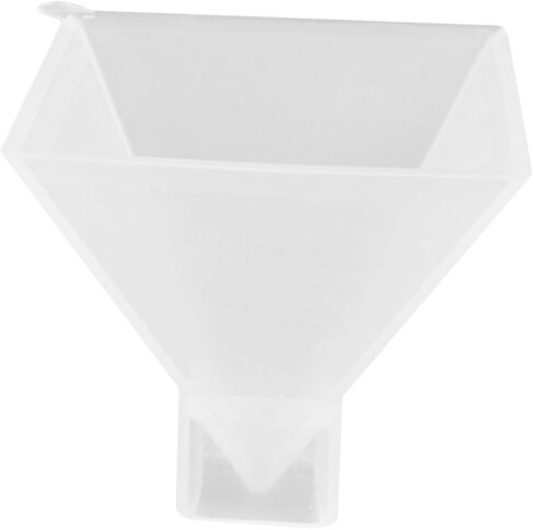 2pcs Silicone Pyramid Molds, Pyramid Resin Mold for DIY Craft, Transparent, 3inch Height, for Home Decor, Candle and Soap Making in Saudi Arabia