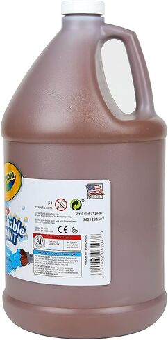 Crayola 54-2128-007 Washable Paint, Gallon Size, Brown, 1 Unit in Saudi Arabia