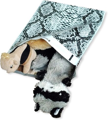 Snakeskin Poly Mailers, 10x13" Mailers, Cosmetic Clothing Custom Snake Shipping Mailing Envelope Bags W/Kissy Stickers in Saudi Arabia