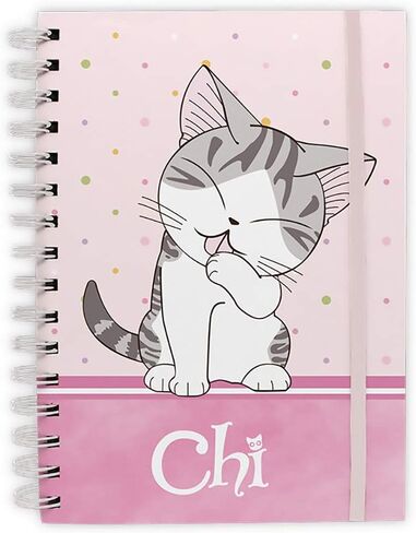 Abystyle - CHI Notebooks (Purrty in Pink Spiral Notebook) in Saudi Arabia