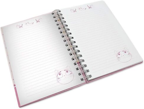 Abystyle - CHI Notebooks (Purrty in Pink Spiral Notebook) in Saudi Arabia