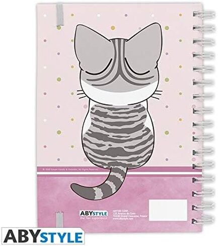 Abystyle - CHI Notebooks (Purrty in Pink Spiral Notebook) in Saudi Arabia