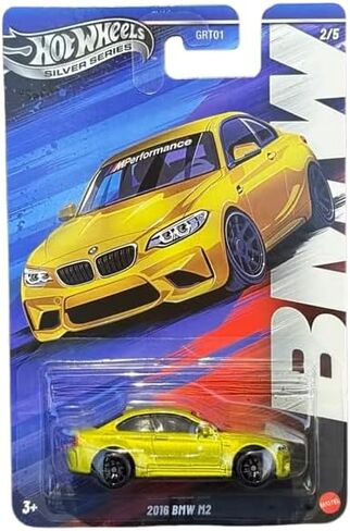 Hot Wheels Silver Series 2016 BMW M2 [Yellow], 2/5, 1:64 Scale Diecast Vehicle in Saudi Arabia
