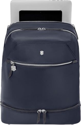 Victorinox Victoria Signature Deluxe Laptop Backpack - Midnight Blue in Saudi Arabia