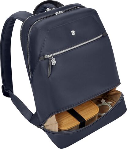 Victorinox Victoria Signature Deluxe Laptop Backpack - Midnight Blue in Saudi Arabia