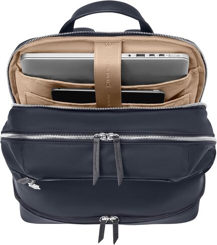 Victorinox Victoria Signature Deluxe Laptop Backpack - Midnight Blue in Saudi Arabia