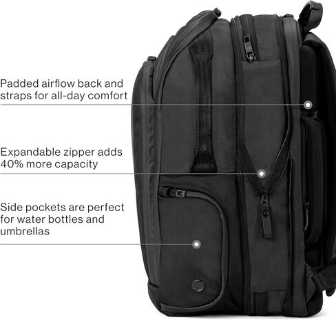 Travelpro Altitude All-Purpose Full Expansion Laptop Backpack 24-34L, Water Resistant, Work, Business, Men and Women, Aviator Navy in Saudi Arabia