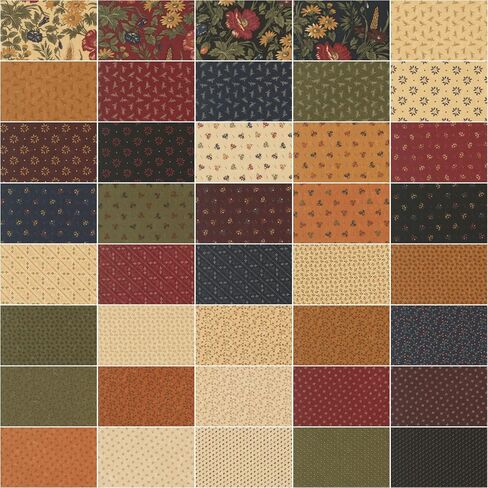 Kansas Troubles Wheatland Jelly Roll 40 2.5-inch Strips Moda Fabrics 9790JR in Saudi Arabia