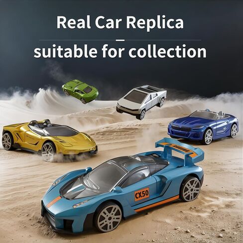 1:64 Scale Die-Cast Metal Toy Cars 12 عبوات ، تشمل البيك آب ، وسباق السيارات ، والسيارات الرياضية للعرض أو اللعب ، وهدية رائعة للأطفال في سن 3 سنوات وما فوق (12 عبوة) in Saudi Arabia