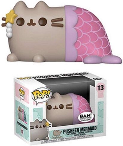 البوب! Pusheen Vinyl - Pusheen Mermaid (BAM حصري) in Saudi Arabia