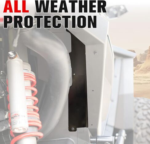A & UTV PRO Upgrade Front & Rear Wider Extended Fender Flares Kit for Can-Am Maverick X3 Max/Maverick 1000 Max 2017-2023, XXL Extra Widen Mud Guards Flaps Extensions Accessories in Saudi Arabia